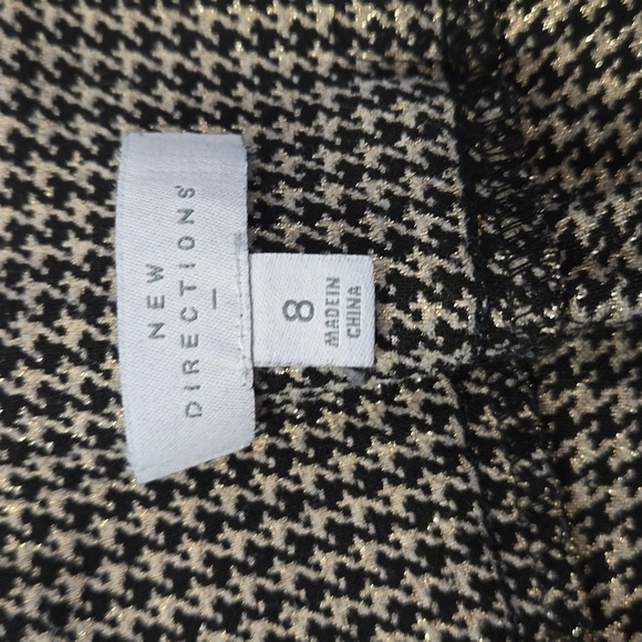 Metallic Houndstooth Pants - Picture 6 of 9